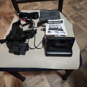 Portable Black Video Monitor